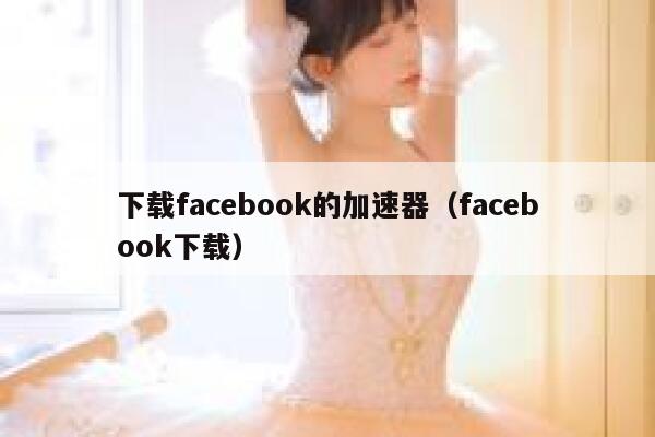 下载facebook的加速器（facebook下载） 第1张