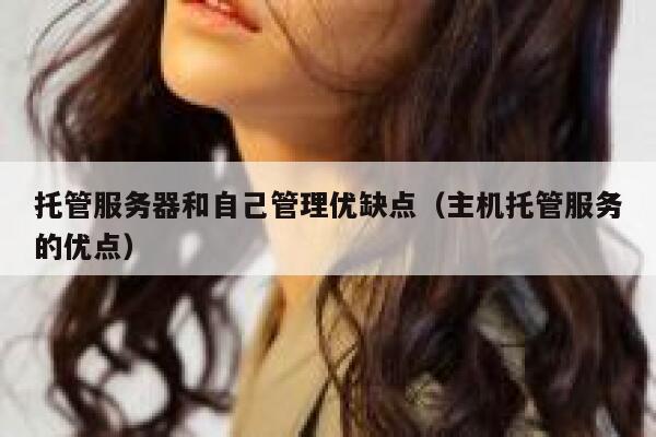托管服务器和自己管理优缺点（主机托管服务的优点） 第1张