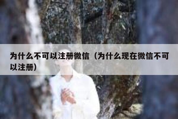 为什么不可以注册微信(为什么现在微信不可以注册) 第1张 为什么不可以注册微信(为什么现在微信不可以注册) 第1张