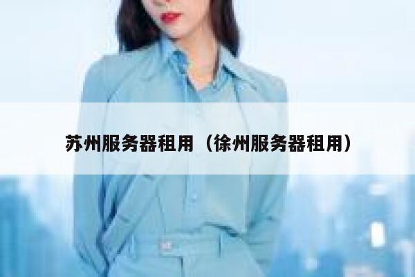 苏州服务器租用（徐州服务器租用） 第1张