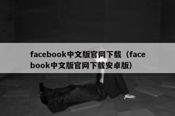 facebook中文版官网下载（facebook中文版官网下载安卓版） 第1张