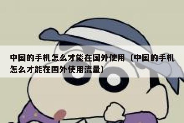 中国的手机怎么才能在国外使用(中国的手机怎么才能在国外使用流量) 第1张 中国的手机怎么才能在国外使用(中国的手机怎么才能在国外使用流量) 第1张