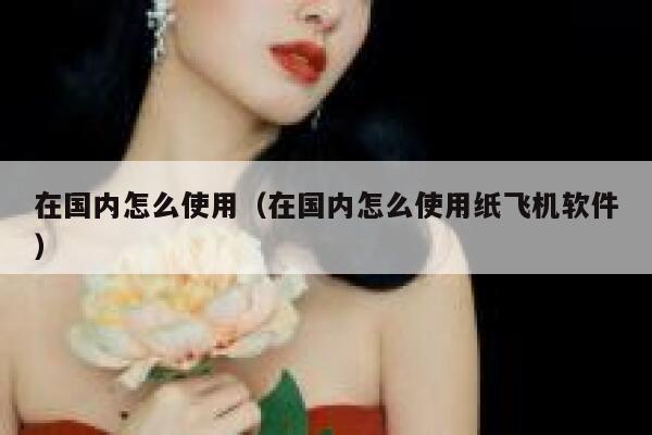 在国内怎么使用（在国内怎么使用纸飞机软件） 第1张