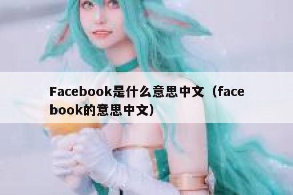 Facebook是什么意思中文（facebook的意思中文） 第1张