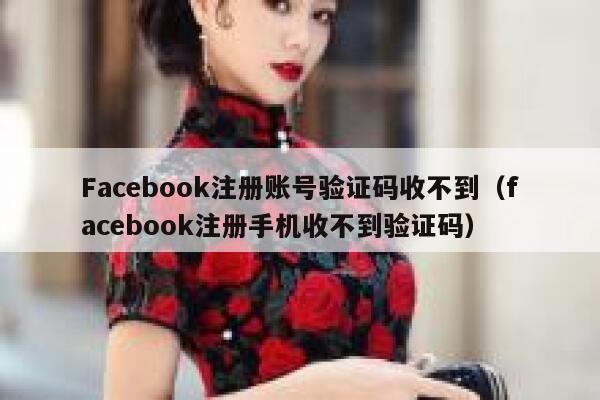 Facebook注册账号验证码收不到（facebook注册手机收不到验证码） 第1张