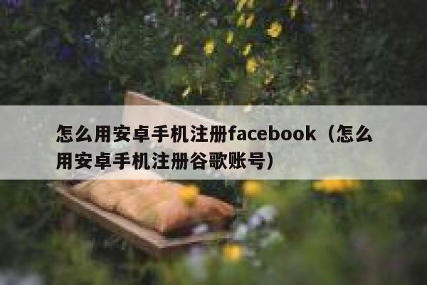 怎么用安卓手机注册facebook(怎么用安卓手机注册谷歌账号) 第1张 怎么用安卓手机注册facebook(怎么用安卓手机注册谷歌账号) 第1张