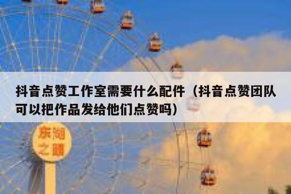 抖音点赞工作室需要什么配件（抖音点赞团队可以把作品发给他们点赞吗） 第1张