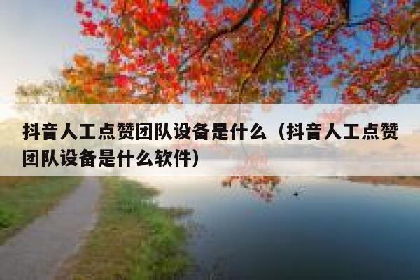 抖音人工点赞团队设备是什么（抖音人工点赞团队设备是什么软件） 第1张