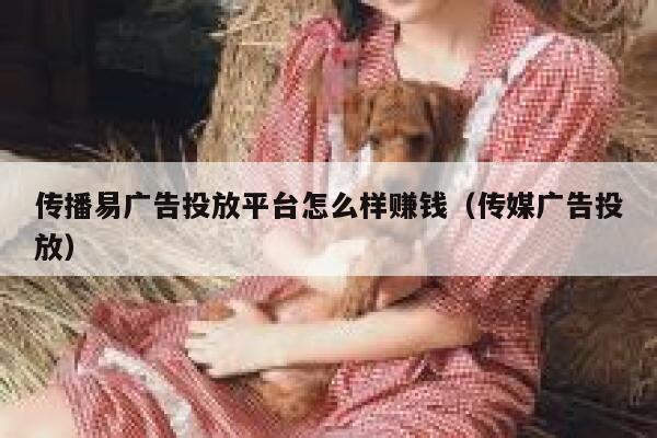 传播易广告投放平台怎么样赚钱（传媒广告投放） 第1张