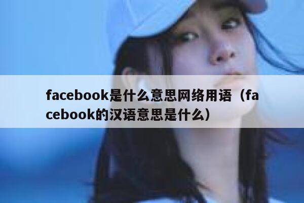 facebook是什么意思网络用语（facebook的汉语意思是什么） 第1张