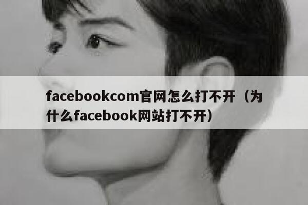 facebookcom官网怎么打不开（为什么facebook网站打不开） 第1张