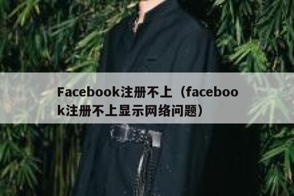Facebook注册不上（facebook注册不上显示网络问题） 第1张