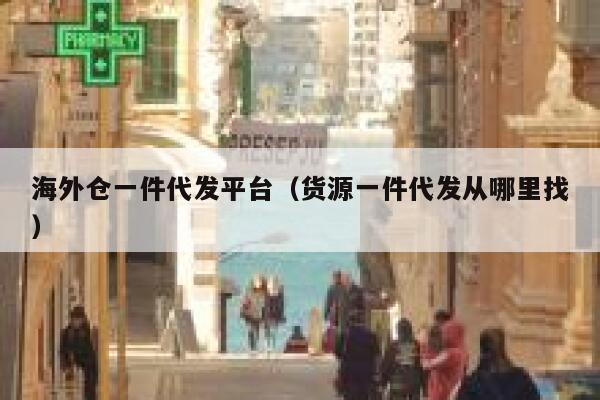 海外仓一件代发平台（货源一件代发从哪里找） 第1张