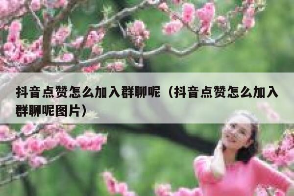 抖音点赞怎么加入群聊呢（抖音点赞怎么加入群聊呢图片） 第1张