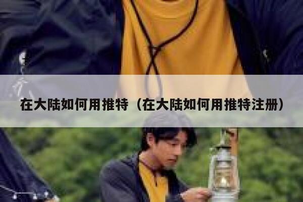 在大陆如何用推特（在大陆如何用推特注册） 第1张