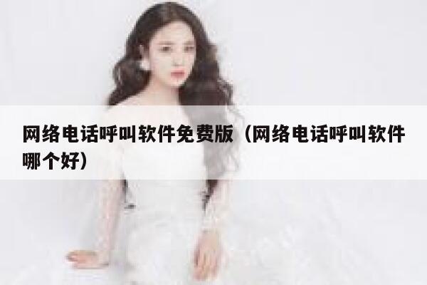 网络电话呼叫软件免费版（网络电话呼叫软件哪个好） 第1张