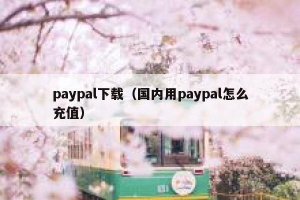 paypal下载(国内用paypal怎么充值) 第1张 paypal下载(国内用paypal怎么充值) 第1张