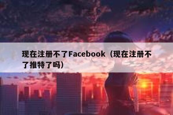 现在注册不了Facebook（现在注册不了推特了吗） 第1张