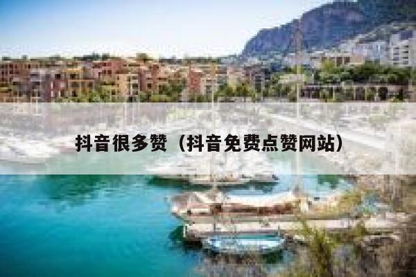 抖音很多赞(抖音免费点赞网站) 第1张 抖音很多赞(抖音免费点赞网站) 第1张