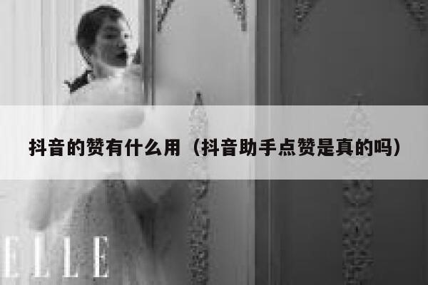 抖音的赞有什么用(抖音助手点赞是真的吗) 第1张 抖音的赞有什么用(抖音助手点赞是真的吗) 第1张