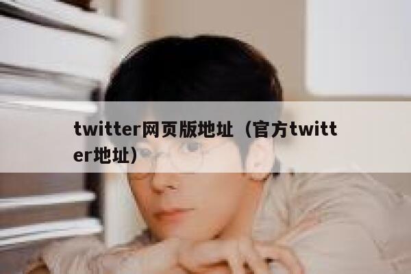twitter网页版地址（官方twitter地址） 第1张
