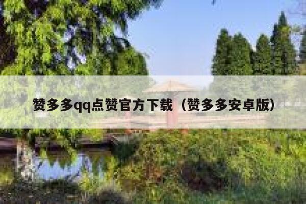 赞多多qq点赞官方下载（赞多多安卓版） 第1张