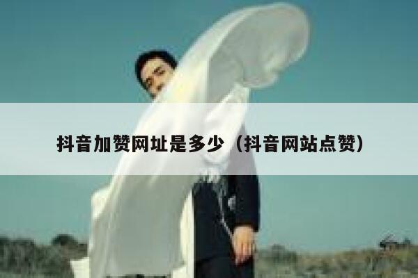 抖音加赞网址是多少（抖音网站点赞） 第1张