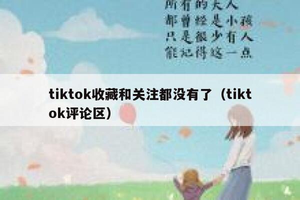 tiktok收藏和关注都没有了（tiktok评论区） 第1张