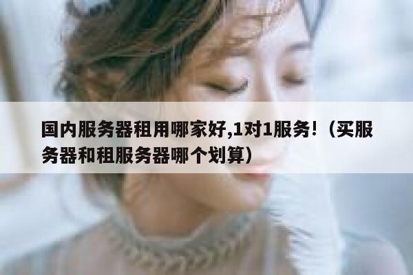 国内服务器租用哪家好,1对1服务!（买服务器和租服务器哪个划算） 第1张