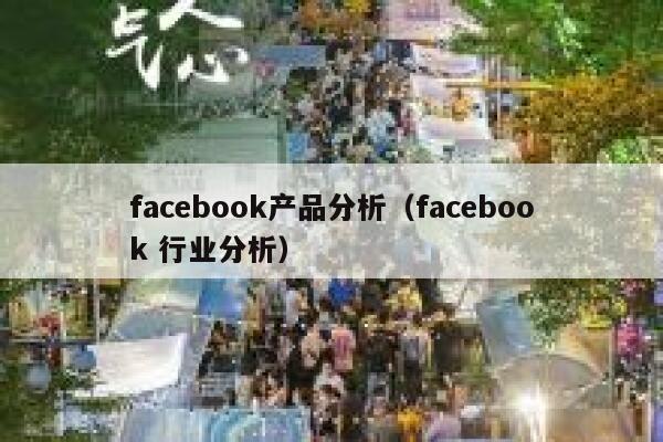 facebook产品分析（facebook 行业分析） 第1张