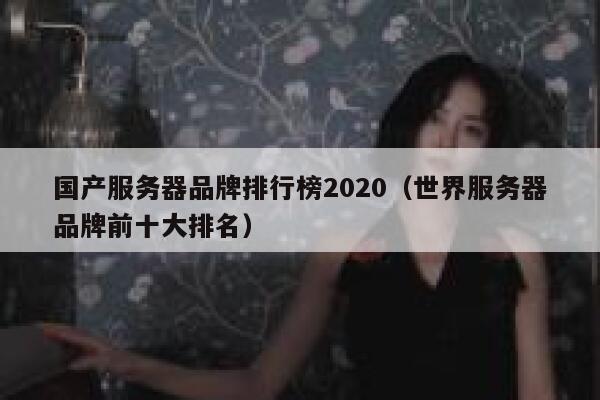 国产服务器品牌排行榜2020（世界服务器品牌前十大排名） 第1张