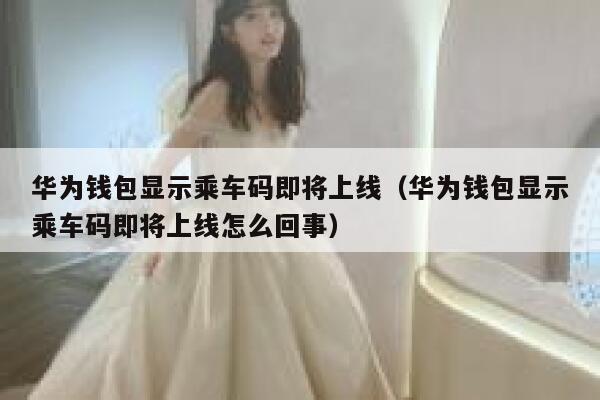 华为钱包显示乘车码即将上线（华为钱包显示乘车码即将上线怎么回事） 第1张