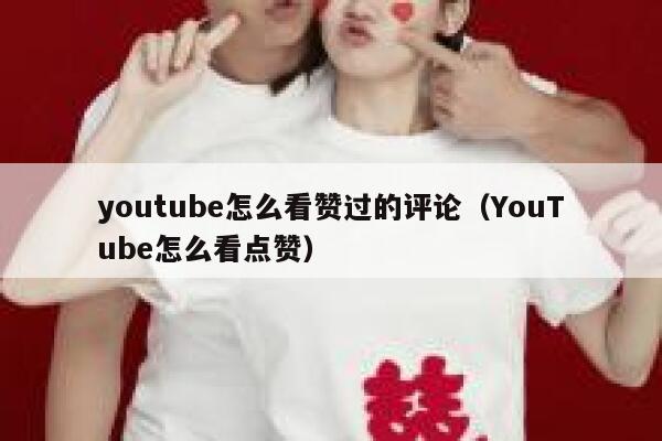 youtube怎么看赞过的评论（YouTube怎么看点赞） 第1张