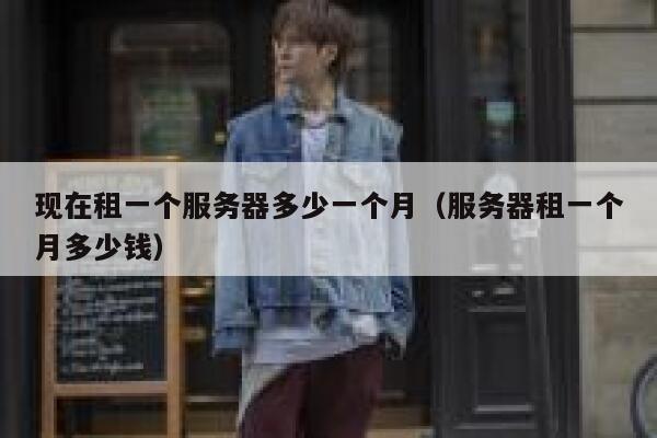 现在租一个服务器多少一个月（服务器租一个月多少钱） 第1张