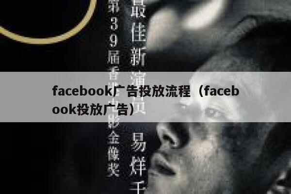 facebook广告投放流程（facebook投放广告） 第1张