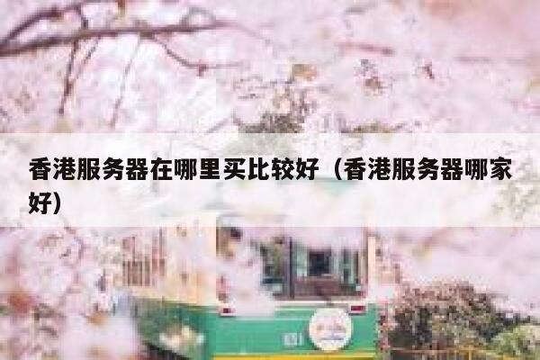 香港服务器在哪里买比较好（香港服务器哪家好） 第1张