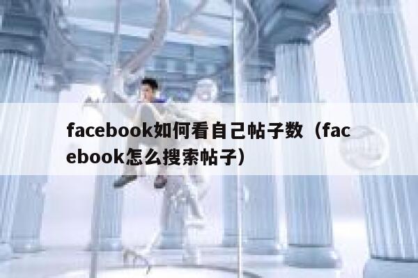 facebook如何看自己帖子数（facebook怎么搜索帖子） 第1张