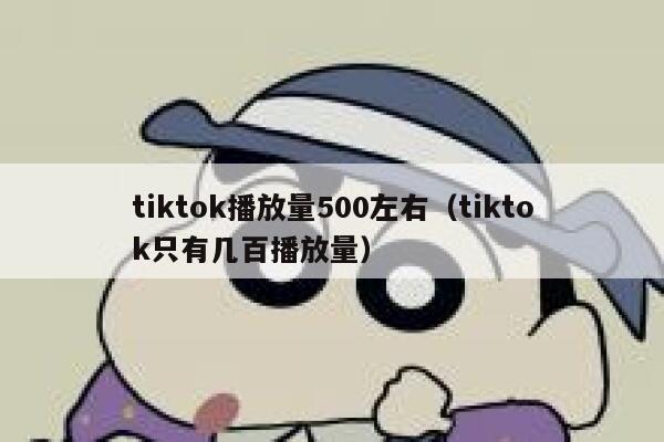 tiktok播放量500左右（tiktok只有几百播放量） 第1张