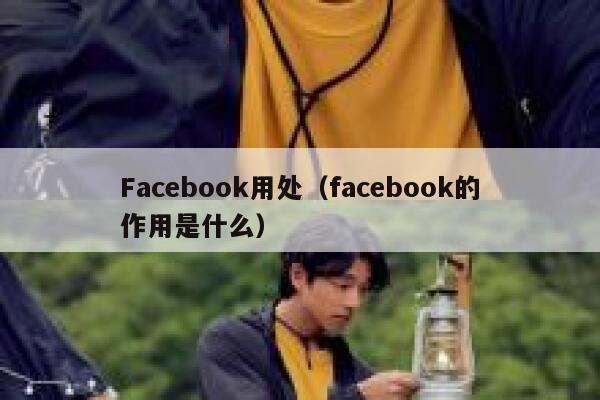 Facebook用处（facebook的作用是什么） 第1张