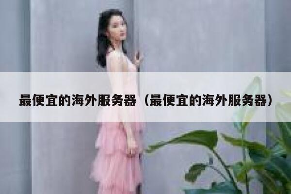 最便宜的海外服务器（最便宜的海外服务器） 第1张