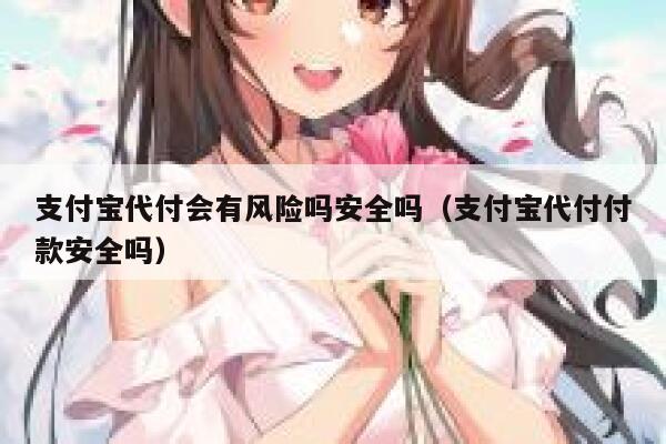 支付宝代付会有风险吗安全吗（支付宝代付付款安全吗） 第1张