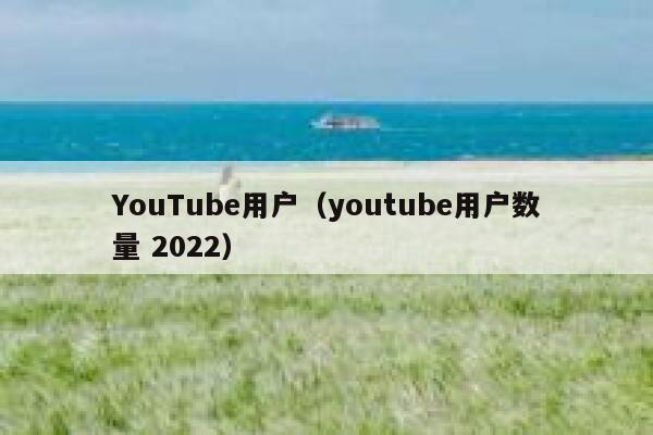 YouTube用户(youtube用户数量 2022) 第1张 YouTube用户(youtube用户数量 2022) 第1张