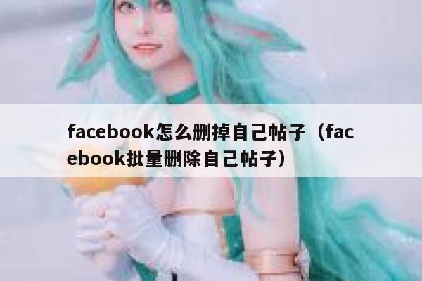 facebook怎么删掉自己帖子（facebook批量删除自己帖子） 第1张