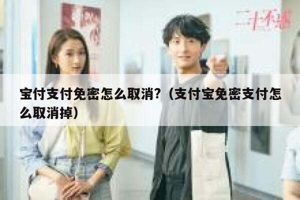 宝付支付免密怎么取消?（支付宝免密支付怎么取消掉） 第1张