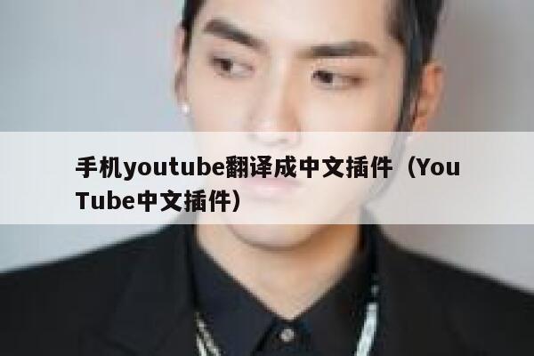 手机youtube翻译成中文插件（YouTube中文插件） 第1张