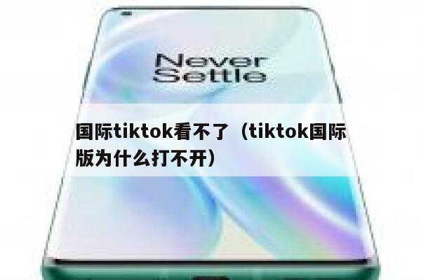 国际tiktok看不了（tiktok国际版为什么打不开） 第1张