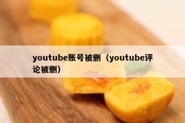 youtube账号被删（youtube评论被删） 第1张