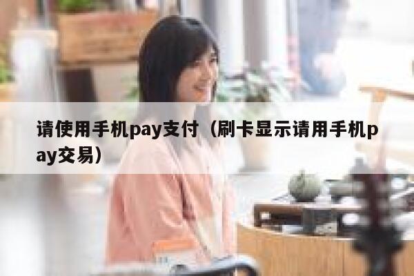 请使用手机pay支付（刷卡显示请用手机pay交易） 第1张