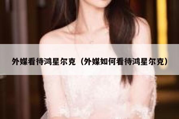 外媒看待鸿星尔克（外媒如何看待鸿星尔克） 第1张