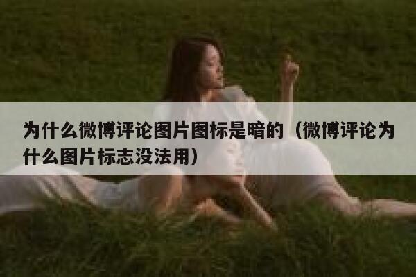 为什么微博评论图片图标是暗的（微博评论为什么图片标志没法用） 第1张